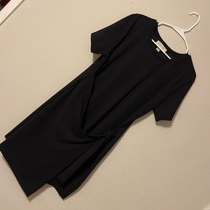 Black XL Micheal Kors Faux Wrap Dress